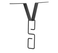 Haofy Gancio di Grondaia a Catena della Pioggia, Connettore di Ferro per Appuntatore a Forma di V, Progettazione Efficiente per Hardware di Outlet di Sottoreto Esterno, con compatibilità Universale,