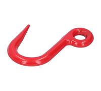 Haofy Gancio di Sicurezza con Occhiello in Acciaio Legato per il Sollevamento Stabile Nelle Fabbriche e nel Trasporto Portuale, Gancio per Gru da 1T per Forniture di Hardware Industriale