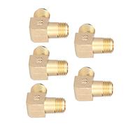 Haofy Gomito per Compressore D'aria Raccordo Silenziato Portatile Efficiente per Apparecchiature Pneumatiche, Gomiti di Ricambio da 5 Pezzi per la Manutenzione Adatti per Stoccaggio e Utilizzo a