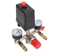 Haofy Gruppo Valvola di Regolazione della Pressione Staffa Interruttore in Plastica Resistente per Accessori del Compressore D'aria, Facile da Installare e Smontare, per Risparmio Energetico, Adatta