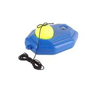Haofy Improve Attrezzatura Allenamento Tennis Unisex, Tennis di Palla Formazione e Corda in Gomma ad Alta Elasticità con Base Accessorio per Addestramento da Tennis