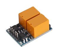 Haofy Indicatore Luminoso della Bobina del relè Azionato da Transistor della Piccola Scheda relè per il Controllo del Carico CA Nei Sistemi Domestici Intelligenti (2 vie)