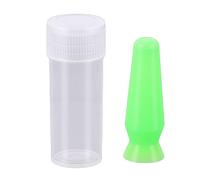 Haofy Inserisci Lenti a Contatto, Applicatore in Silicone Riutilizzabile, Strumento per Rimuovere Lenti a Contatto per Contatti Morbidi con Contenitore Individuale (GREEN)