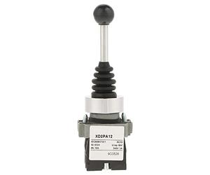 Haofy Interruttore a Joystick Autobloccante Bidirezionale, XD2PA12 Interruttore di Circuito AC DC di Controllo Industriale Bloccato a 2 Posizioni 2NO Montaggio Facile