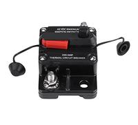 Haofy Interruttore Automatico di Ripristino Manuale per Audio per Auto con Protezione da Sovraccarico per Autoradio DC12V-42V, Interruttore Automatico in Impermeabile per Appassionati di (200A)