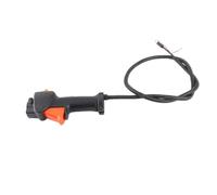 Haofy Interruttore dell'Impugnatura del Decespugliatore da 26 Mm Sostituzione del Cavo dell'acceleratore in Plastica Premium con Cavo da 114 Cm e Impugnatura da 20 Cm Controllo di Facile