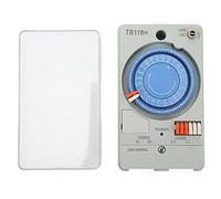 Haofy Interruttore Timer 24 Ore Interruttore di Controllo del Tempo Durevole per Lampione 220-240 V, Controllo Automatico per Acquacoltura e Motori