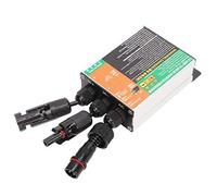 Haofy Inverter per Collegamento a Rete Solare Onda Sinusoidale Pura 180 W Conversione Efficiente per Sistemi Solari Domestici Lega di Alluminio da 10,8 V a 30 V CC