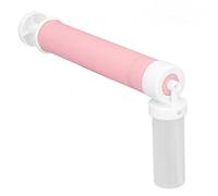 Haofy Kit Aerografo Manuale per Torte, Spruzzo Simultaneo a 2 Colori con di Bloccaggio a Prova di Perdite, Pompa per Decorazione in Plastica, per Dolci Fatti in Casa, Pasticceria Fai da Te, (Roseo)