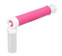 Haofy Kit Aerografo Manuale per Torte, Spruzzo Simultaneo a 2 Colori con di Bloccaggio a Prova di Perdite, Pompa per Decorazione in Plastica, per Dolci Fatti in Casa, Pasticceria Fai da Te, (Rosa