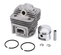 Haofy Kit Anello Pistone Guarnizione Cilindro Set per Decespugliatore TL52 BG520 44MM