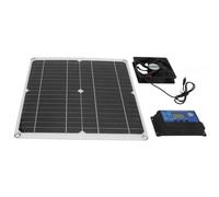 Haofy Kit Controller Compatto per Pannello Solare da 25 W con Display LCD e Funzioni di Sicurezza per Campeggio e attività All'aperto Design Leggero