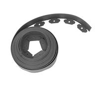 Haofy Kit di Bordatura per Giardino in PE, Bordatura per Prato Senza Scavo, Facile da Piegare per Aiuole, Anelli per Alberi, con Bordo da Giardino a Forma di L da 1000 Cm per (5 cm*5 * 10 m)