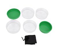 Haofy Kit di Coltivazione Microgreens a 4 Livelli, Impilabile Senza Terra | Fa crescere i germogli in giorni senza sporco, risciacquo rapido, vassoi impilabili, bancone della , per attenti alla salute