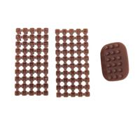 Haofy Kit di Francobolli Alfabeti di Argilla Polimerica Mini Francobolli di Lettere di Plastica per le Torte di Gummies con Design Modulare con Design Modulare
