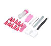 Haofy Kit per la Rimozione dello Smalto Gel con Clamp/Holder in Acciaio Inossidabile Riutilizzabile per Gel, Rimozione Acrilica per Piccoli Appartamenti, Uso in Viaggio, Manicure Fai-da-te