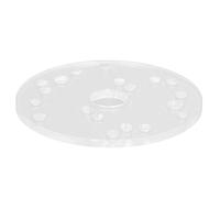 Haofy Kit Perno di Centraggio della Piastra Base in Acrilico Trasparente per Centratura Accurata da 6 1/2 Pollici per Utenti