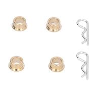Haofy Kit Perno e Boccola Cerniera Porta, Set da 16 Pezzi per Foxbody Fix per Porte Cadenti del 1979 e 1993, Perno in Acciaio Sovradimensionato, Boccola in Bronzo