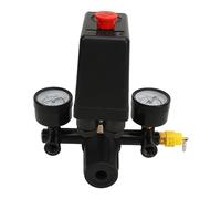 Haofy Kit Pressostato per Compressore D'aria Valvola di Controllo Accurata per il Risparmio Energetico per gli Appassionati del Fai da Te Lega di Zinco, Ottone, ABS per Funzionare con Quasi Tutti i