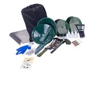 Haofy Kit Scatola di Chiusura Portatile Pieghevole con Efficiente Raccolta Dell'oro per la Prospezione del Fiume Cr ttrezzatura Leggera da 50 Pollici per L'estrazione Dell'oro