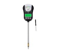 Haofy Kit Test del Suolo 7 in 1, Misuratore PH e umidità con Doppio Display, Temperatura e Luce, for Giardino Orto Piante da Interno e Esterno