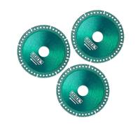 Haofy Lama per da Taglio per Rimozione Trucioli Uniforme per Tubi in Marmo in PVC, Disco da Taglio da 5 Pezzi, Materiale Diamantato Premium, Smerigliatrice Angolare 100 e Macchinari per Marmo (3PCS)