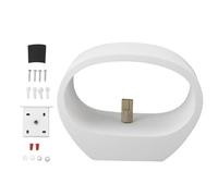 Haofy Lampada da Parete Moderna a Mezzo Cilindro G9 Up Down Sconce, Lampada in Resina con Cavo Certificato UL per Soggiorno, Scala