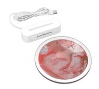 Haofy Lampada da Pittura Quicksand 12x8 Pollici Lampada per Arte della Sabbia con Design a Strati con Copertura in Vetro Senza Sfarfallio per Camera da Letto, Ufficio, Soggiorno - Luce Notturna