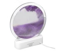 Haofy Lampada da Pittura Quicksand 12x8 Pollici Lampada per Arte della Sabbia con Design a Strati con Copertura in Vetro Senza Sfarfallio per Camera da Letto, Ufficio, Soggiorno - Luce Notturna