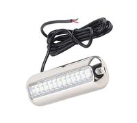 Haofy Lampada Subacquea Impermeabile per Luce di Poppa per Barche a Luce Blu 39 LED 95LM / 60W IP68 per Pontone (BLUE)