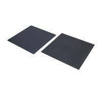 Haofy Letto Speciale di Stampa in Vetro 257x257mm per, Niente Riccioli, Stampe Facili Rimuovere, un Alto Livello di Piattaforma
