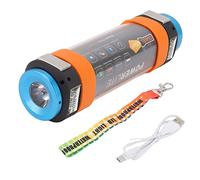 Haofy Luce da Campeggio Multifunzionale Luce da Lavoro a LED Magnetica Luce Arancione Lampada Repellente per Zanzare Torcia IP68 per attività All'aperto Torcia a LED Luce da Lavoro Magnetica