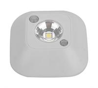 Haofy Luce del sensore di movimento, luce notturna a LED alimentata a batteria wireless, luci per gradini Luce per armadio per scale Luce sotto il mobile per casa, corridoio(bianca)