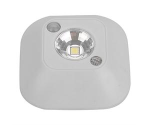 Haofy Luce del sensore di movimento, luce notturna a LED alimentata a batteria wireless, luci per gradini Luce per armadio per scale Luce sotto il mobile per casa, corridoio(bianca)