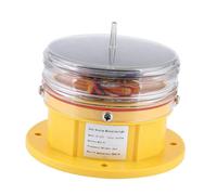 Haofy Luce di Navigazione Marina Solare con visibilità a 360 Gradi Luce Laterale a LED IP68 con Sensore Automatico Alimentazione Solare per Barche, Banchine, Piccole Imbarcazioni, Aree Costiere