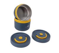 Haofy Lunch Box Coibentato in Acciaio Inossidabile 1.5QT Box Impilabile e a Tenuta Stagna per Spostamenti in Ufficio, Escursioni, Uso Singolo, Adatto Al Microonde (3 Cassetta di sicurezza per