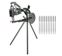 Haofy Macchina per Riparare Scarpe Manuale, Cucitrice Manuale per Pelle, Strumento Portatile per Borse per Scarpe con Filo di Nylon e Punto Regolabile per Progetti Fai da Te