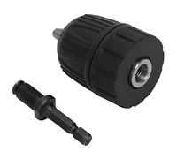 Haofy Mandrino per Trapano Senza Chiave Forte Presa 0,8-10 Mm Asta di Prolunga Filettata 3/8 Miglioramento Domestico