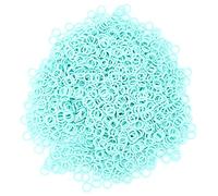 Haofy Marcatori di Punti di Bloccaggio, 2000 Pezzi Contatori di Punti di Plastica per Maglieria e Uncinetto, Marcatori Artigianali a Colori (M 300ml 6,8x9,3 cm / 2.7x3.7in)