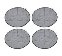 Haofy Materiale in Poliestere di Copertura in Rete Corse, Botte di Pioggia 4 PCS, Diametro di 37,4 Pollici, Prevenire la Caduta delle Foglie, Salvare i Tempi di Pulizia, Facile Installazione, Ampie