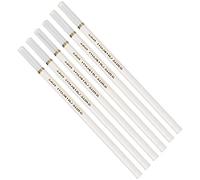 Haofy Matite d'arte Bianche, Matita a Carbone con Spazzole di Miscelazione Premium per Carta Scura, Ideali per Disegnare e Miscelare, Adatti Ad Altri Media di Pittura, Non Tossici e