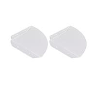 Haofy Mensole Angolari Sospese per Montaggio a Parete 3x3 Cm Accesso Al Cablaggio per Spazio Extra Senza Nitidezza Mensole Sospese a Quarto Tondo in Acrilico Design per Camera da Letto, Soggiorno,