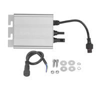 Haofy Micro Inverter per Collegamento Alla Rete Solare Misuratore Ad Alta Precisione Inverter a Onda Sinusoidale Pura per il Monitoraggio dello Stato di Funzionamento IP65 Impermeabile per Sistemi