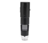 Haofy Microscopio Digitale Wireless Portatile 640x480p Risoluzione della Telecamera 50x a 1000X Brailliment 8 Luci a LED per Osservare la Pelle, i Capelli e Il Mondo Microscopico