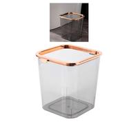 Haofy Mini Bidone della Spazzatura da Appoggio Dal Design Elegante in Plastica Resistente per Organizzare Piccoli Rifiuti in Casa o in Ufficio