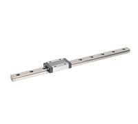 Haofy Mini Guida per Albero Lineare Durevole MGN12H, Prestazioni Stabili per Corexy, Guida Lineare da 12 Mm di Larghezza, Prodotti Professionali per Movimento CNC (250 mm)