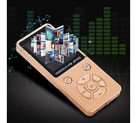 Haofy Mini Lettore MP4 con Schermo LCD Design Sottile Opaco Display HD da 1,8 Pollici Supporta Scheda TF da 32 GB Registrazione Radio FM EBook per Studenti in Viaggio (Come mostrato #91)