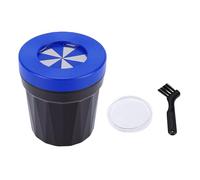 Haofy Mini Pattumiera per Auto, ABS, Ventosa, Spazzola per la Pulizia