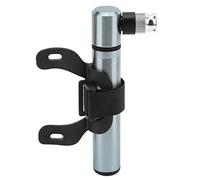 Haofy Mini Pompa da Bicicletta Manuale con Superficie Antiscivolo e Valvola Integrata per Ciclismo su Strada e Mountain Bike, Lega di Alluminio Lunga 20 Cm (Ti colore)