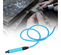 Haofy Mini Smerigliatrice Portatile in Metallo da 5,2" per Smerigliatura e Taglio, Micro Smerigliatrice a Pressione D'aria da 90 Psi con Pinza da 3,0 Mm